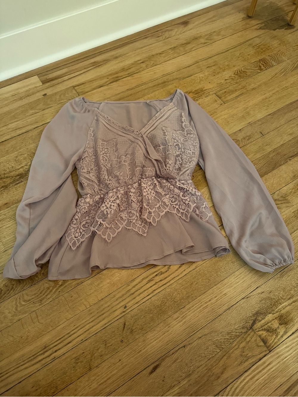 Long-Sleeve Blouse
